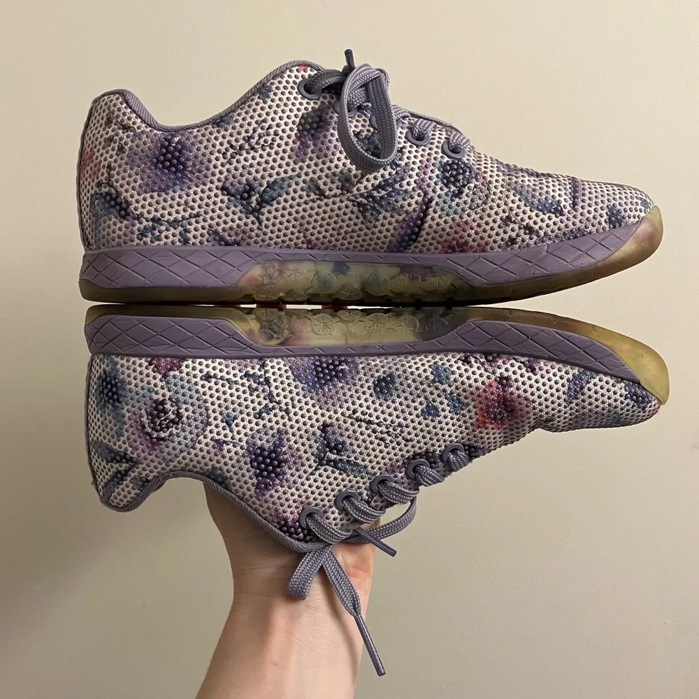 NOBULL Lavender Floral Training Sneakers - Picture 11 of 14